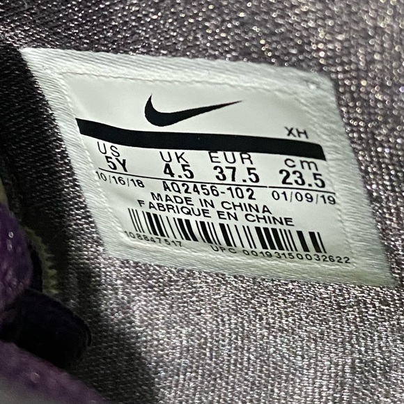 NIKE KYRIE V 5 Kobe MAMBA MENTALITY BASKETBALL SHOES GS 4Y & 5Y - Picture 7 of 10